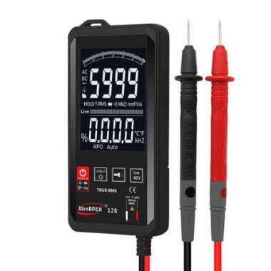 Touch Screen Digital Multimeter 6000 Counts Intelligent Scanning Digital Multimeter AC DC Measurement NCV True RMS Measurement