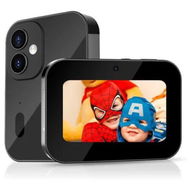 Detailed information about the product Touchscreen Digital Camera, 4K Autofocus Vlogging Camera, Portable 64MP Digital Camera Selfie, Music and Video Player for Kids (Black)