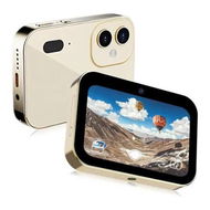 Detailed information about the product Touchscreen Digital Camera, 4K Autofocus Vlogging Camera, Portable 64MP Digital Camera Selfie, Music and Video Player for Kids (Golden)