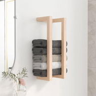 Detailed information about the product Towel Rack 23x18x60 cm Solid Wood Pine