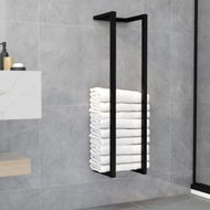 Detailed information about the product Towel Rack Black 25x20x95 Cm Iron