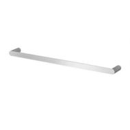 Detailed information about the product Towel Rail Rack Holder Single 600mm Wall Mounted Stainless Steel Silver