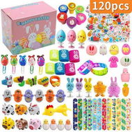 Detailed information about the product Toy Filled Easter Eggs Colored Easter Baskets Eggs - Colored Small Filled Easter Eggs Pack for Basket Including Pinch Toys, Inertial Toy Cars, Seals