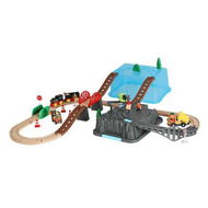 Detailed information about the product Toy Train Set Track DIY Wooden