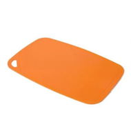 Detailed information about the product TPU Chopping Board Antibacterial Cutting Board Baby Food Grade ORANGE