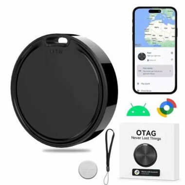 Tracker for Android Bluetooth Item Locator Works with Google Find My Device App,Keys Finder Item Locator for Wallet Tag for Keys,Suitcase,Backpack