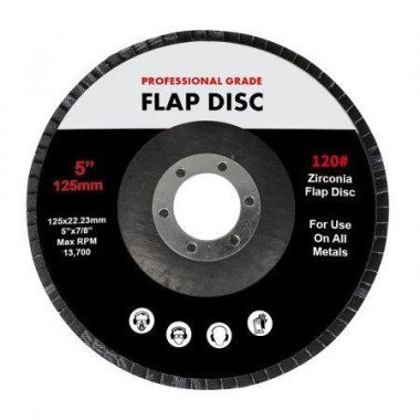 TradeRight Flap Discs 125mm 5