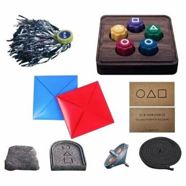 Traditional Korean Game Folk Play Gaming Set Jegichagi Gonggi Biseokchigi Paengy Ddakji Family Night Travel Fun Outdoor Activities