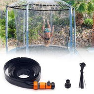 Detailed information about the product Trampoline Sprinkler, Outdoor Water Play Sprinklers for Kids Fun (32.8ft/10M)