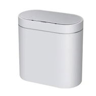 Detailed information about the product Trash Can Bathroom Motion Sensor Waterproof Automatic Rubbish Dustbin Garbage Bin Slim 9L Touchless White 2.5Gallon
