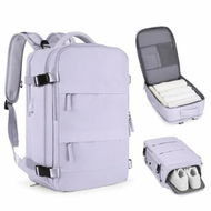 Detailed information about the product Travel Backpack with Shoe Compartment for Women Men Waterproof Sports Luggage Computer Backpack Casual Daypack(Purple)