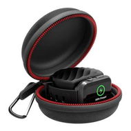 Detailed information about the product Travel Case for Apple Watch Charger, Portable Carrying EVA Charging Dock Holder for 42mm 44mm 45mm 46mm iWatch Series 10/9/8/SE2/7/SE/6/5/4/3/2/1