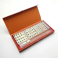 Detailed information about the product Travel Mini Mahjong Set Traditional Chinese Version Game Portable 146 Tiles Acrylic Material with Pushers