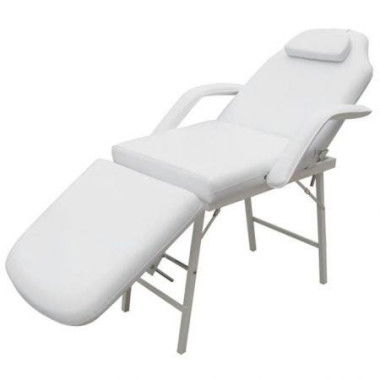 Treatment Chair Adjustable Back- And Footrest White