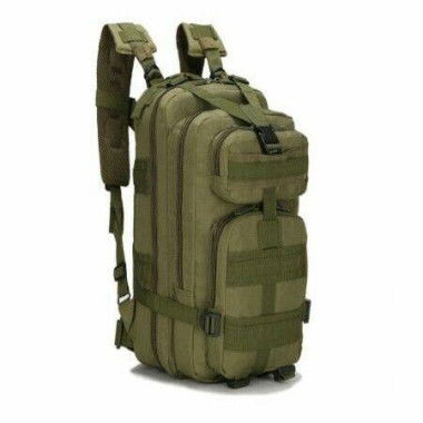 Trekking Rucksack Military Backpack 25L Army Rucksack MOLLE Assault Pack Tactical Combat Backpack For Outdoor Hiking Camping Trekking Fishing Hunting