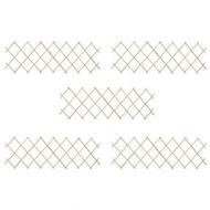 Detailed information about the product Trellis Fences 5 Pcs Firwood 180x60 Cm