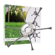 Detailed information about the product Trimmer Blade Wired Unbreakable Grass String Indestructible Metal Weed Head Garden Tool Efficiency