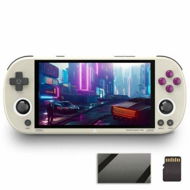 Detailed information about the product Trimui Smart Pro 4.96 inch Handheld Game Console Preinstalled Emulator System Grey 64GB