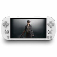 Detailed information about the product Trimui Smart Pro 4.96 inch Handheld Game Console Preinstalled Emulator System White 64GB