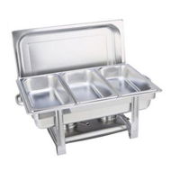 Detailed information about the product Triple Tray Stainless Steel Chafing Catering Dish Food Warmer