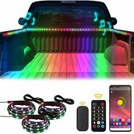 Detailed information about the product Truck Bed Light Strip RGB-IC LED Lights for Truck Pickup DIY Music synchronous with APP and RF Remote Control 3PCS 60 inch 150cm Truck Bed Lighting