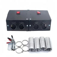 Detailed information about the product Truck Defogger 24V 500W Car Heater 2 in 1 Windshield De-Icers Portable Car Heaters with Purification for Winter 4 Holes