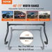 Truck Rack, 46-71inch Extendable Truck Ladder Rack, 363lbs Capacity Steel Ladder Rack for Truck with Non-Drilling J-bolts, Heavy Duty Truck Bed Rack for Kayak, Surfboard, Lumber, Ladder. Available at Crazy Sales for $329.95