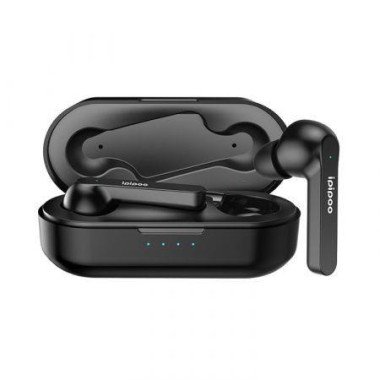 True Wireless Earbuds Bluetooth V5.0 Headphones In-Ear TWS Bluetooth Earphones Auto-Pair Wireless Headphones With High Definition Mic - Black.