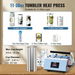 Tumbler Heat Press Machine 11-30oz Mug Press Sublimation Tumblers Blue. Available at Crazy Sales for $209.95