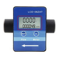 Detailed information about the product Turbines Flow Meter Electronic Digital Flow-Meter Liquid Water Gasolines 20-3600L/Hour 3/4 Thread Digital Turbines Flowmeter