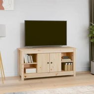 Detailed information about the product TV Cabinet 103x36.5x52 cm Solid Wood Pine