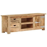 Detailed information about the product TV Cabinet 110x30x40 cm Rough Mango Wood