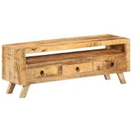 Detailed information about the product TV Cabinet 110x30x40 cm Solid Mango Wood