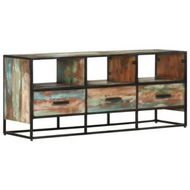 Detailed information about the product TV Cabinet 110x30x45 cm Solid Reclaimed Wood