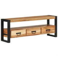 Detailed information about the product TV Cabinet 120x30x45 cm Solid Wood Acacia