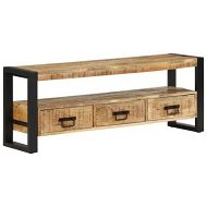 Detailed information about the product TV Cabinet 120x30x45 cm Solid Wood Mango
