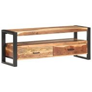 Detailed information about the product TV Cabinet 120x35x45 cm Solid Wood with Honey Finish