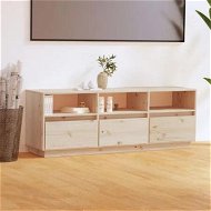 Detailed information about the product TV Cabinet 140x37x50 cm Solid Wood Pine