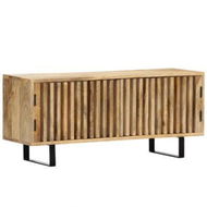 Detailed information about the product TV Cabinet 90x30x40 Cm Solid Mango Wood