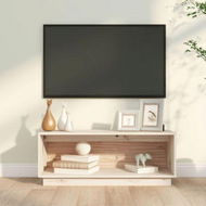 Detailed information about the product TV Cabinet 90x35x35 Cm Solid Wood Pine