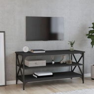 Detailed information about the product TV Cabinet Black 100x40x50 Cm Engineered Wood