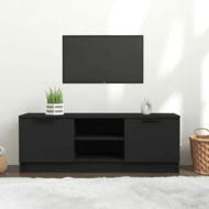 Detailed information about the product TV Cabinet Black 102x35x36.5 cm Engineered Wood