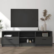 Detailed information about the product TV Cabinet Black 150x33.5x45 Cm Engineered Wood.