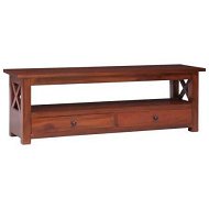 Detailed information about the product TV Cabinet Brown 115x30x40 cm Solid Mahogany Wood