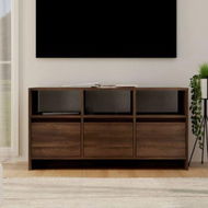 Detailed information about the product TV Cabinet Brown Oak 102x37.5x52.5 Cm Engineered Wood.