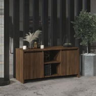 Detailed information about the product TV Cabinet Brown Oak 102x37.5x52.5 cm Engineered Wood