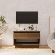 Detailed information about the product TV Cabinet Brown Oak 70x41x44 Cm Engineered Wood