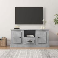 Detailed information about the product TV Cabinet Concrete Grey 100x35.5x45 Cm Engineered Wood.