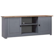 Detailed information about the product TV Cabinet Grey 120x40x50 Cm Solid Pine Wood Panama Range