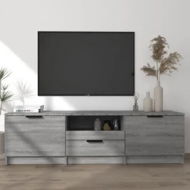 Detailed information about the product TV Cabinet Grey Sonoma 140x35x40 cm Engineered Wood